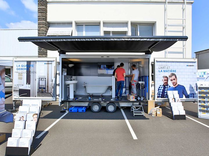 Stand GEBERIT — Roadshow