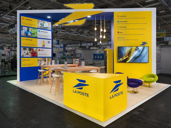 Stand LA POSTE — PARIS RETAIL WEEK
