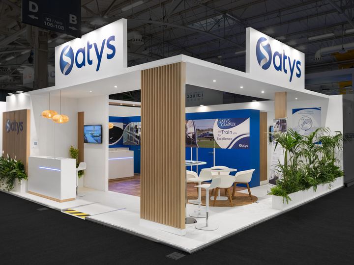 Stand SATYS — SIAE · Le Bourget