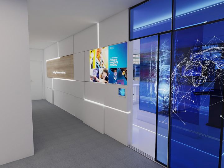 Stand THALES — Aménagement bureaux