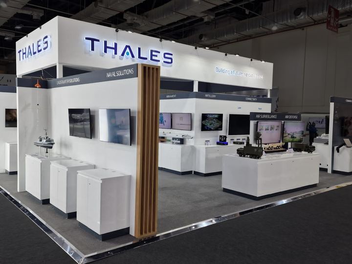 Stand THALES — TRANSMEA · Le Caire