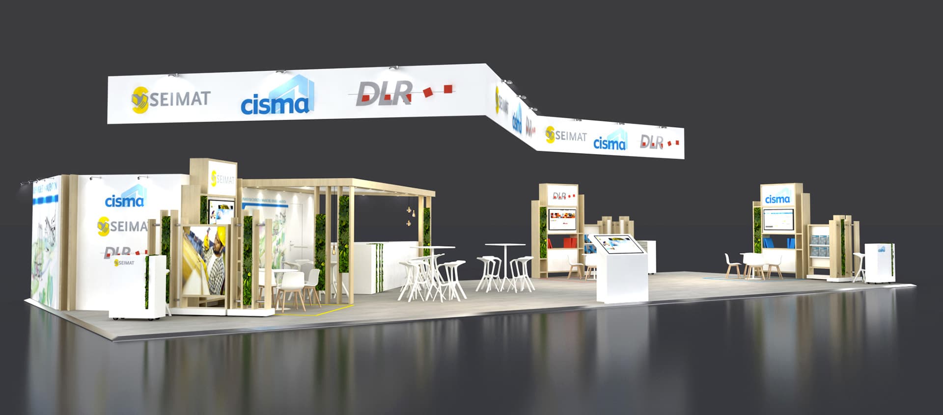 STIK&CO-design-architecture-événementiel-Cisma-DLR-Seimat-Paris-Intermat-stand-booth-event-evenementiel-aménagement-espace