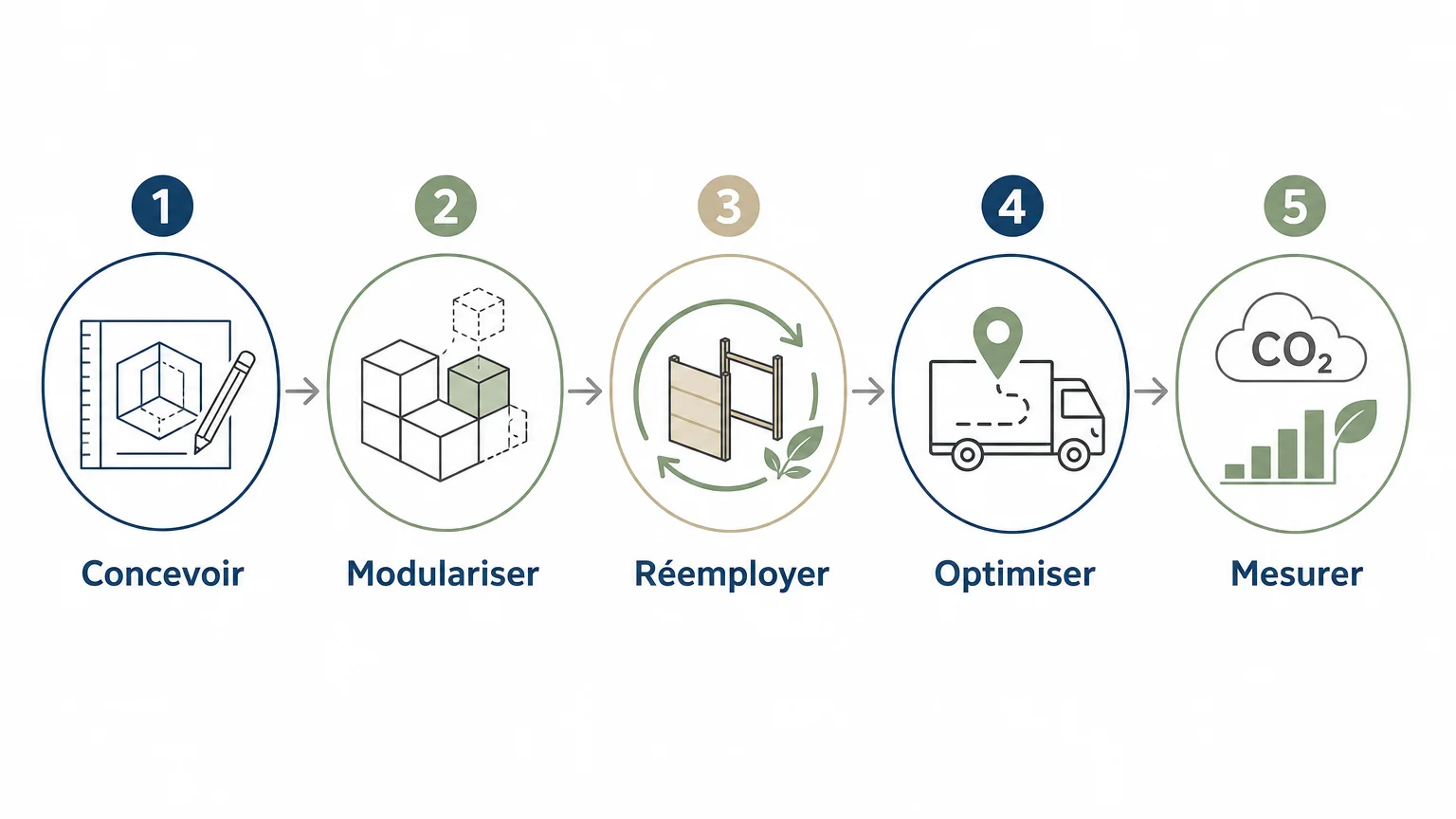 Checklist en cinq étapes pour concevoir un stand éco-conçu