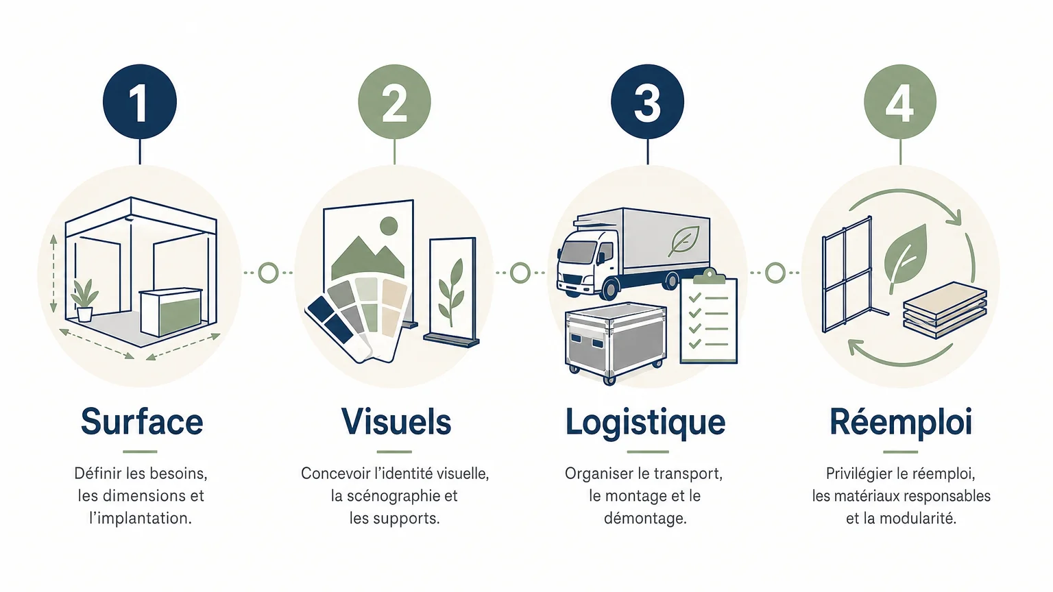 Checklist pour choisir une solution de stand modulable