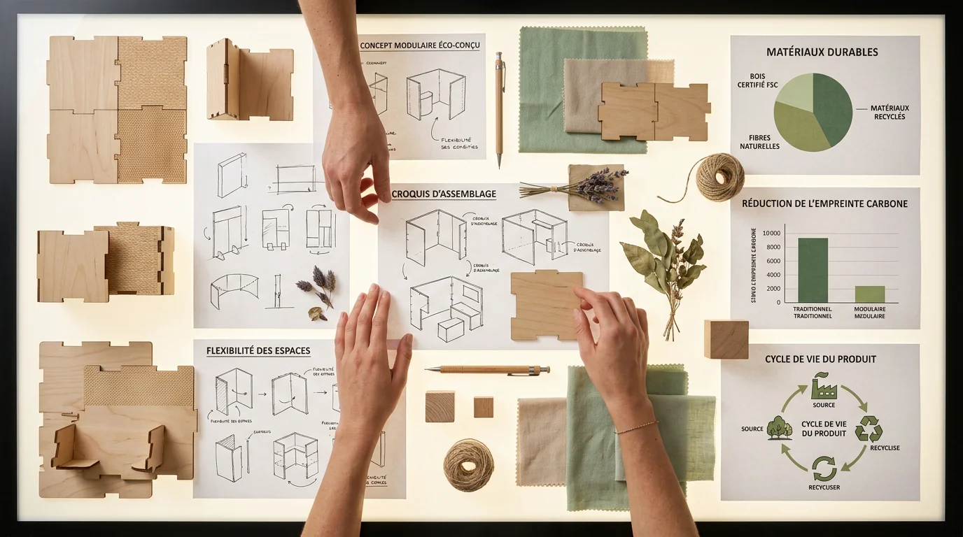 Conception d'un stand modulaire réutilisable et éco-responsable