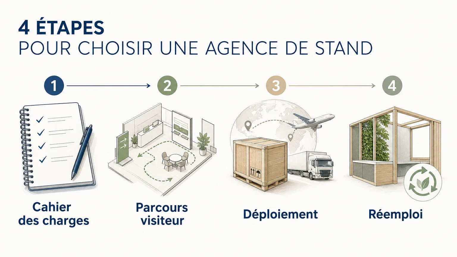 Checklist pour choisir une agence de stand en France et à l’international