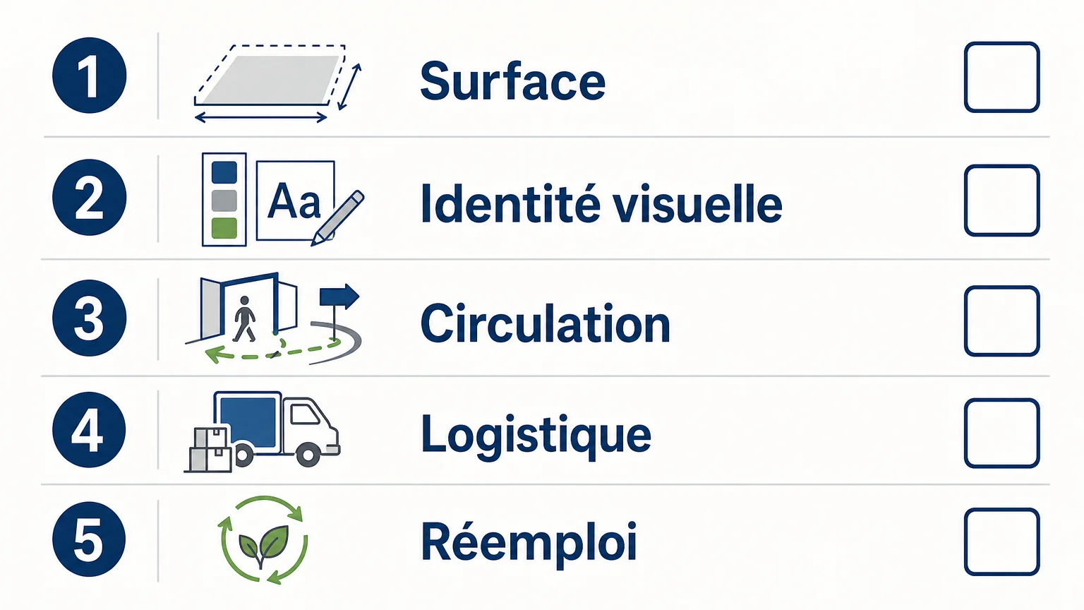 Checklist des critères pour choisir un stand modulable sur mesure