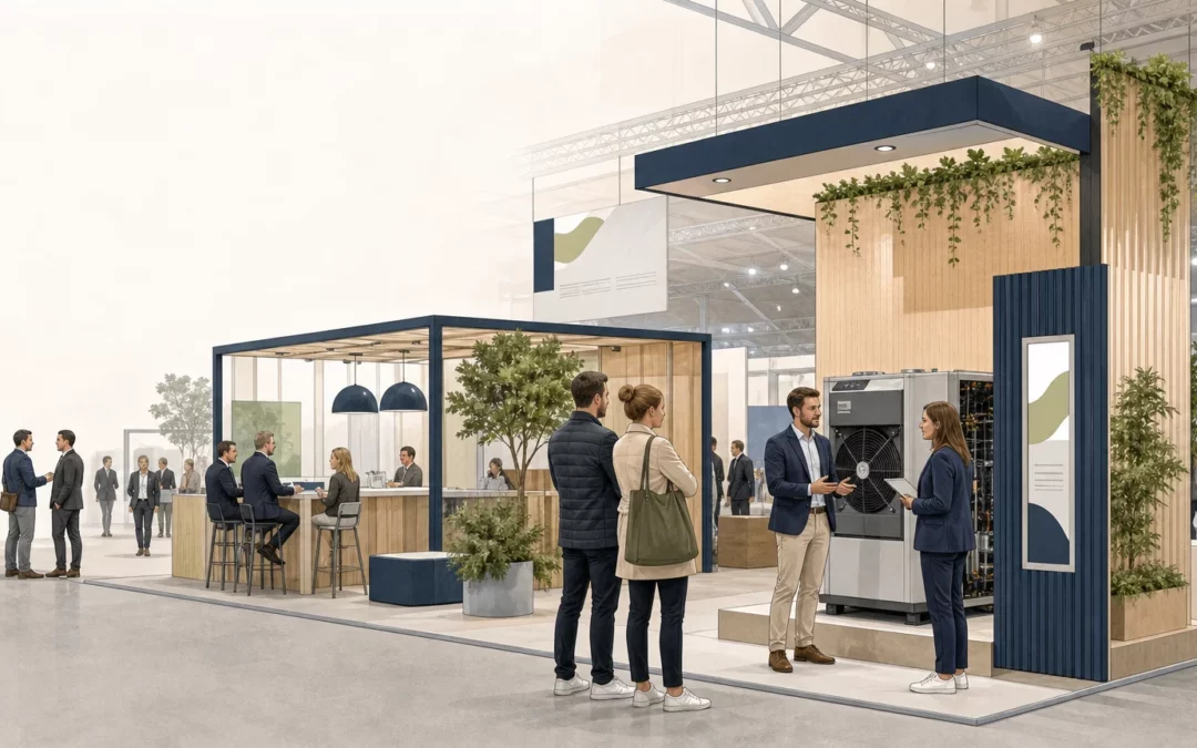 Stand d’exposition professionnel pour Interclima 2026 à Paris