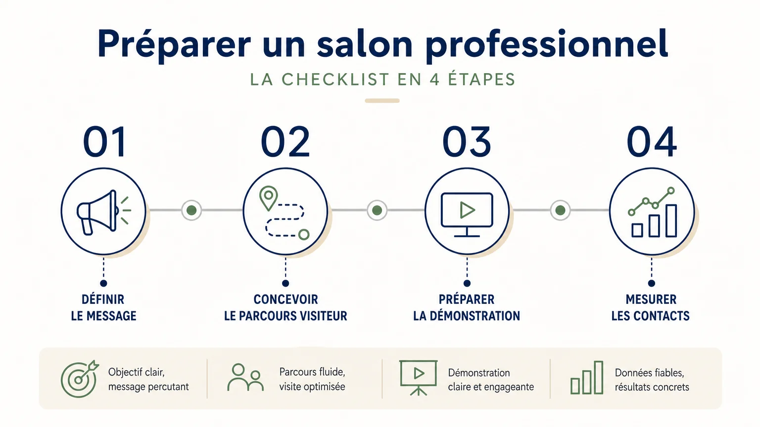Checklist en quatre étapes pour préparer une participation au SMCL