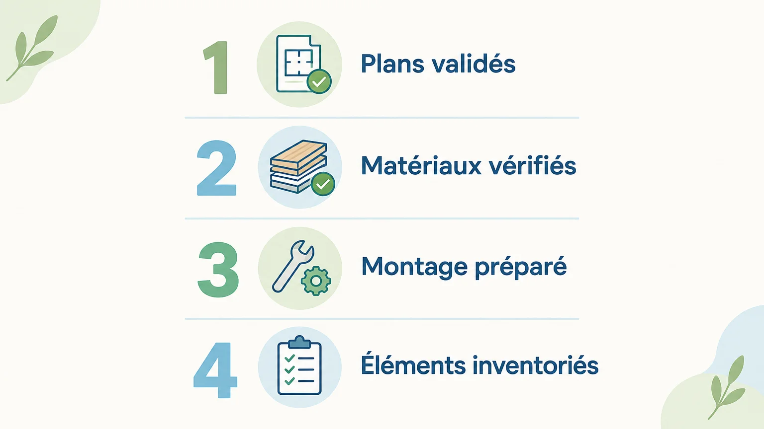 Checklist pour valider la fabrication et le montage d’un stand