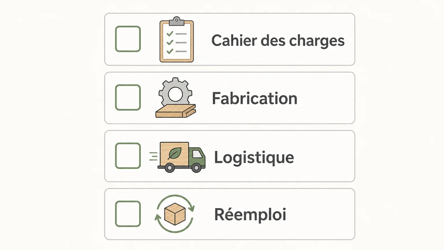 Liste des critères à comparer pour choisir un prestataire de stand