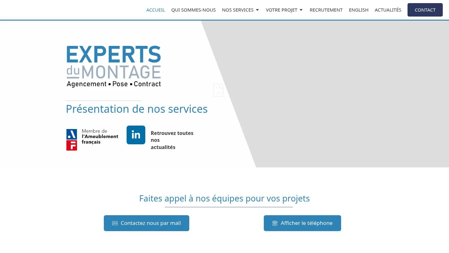 Experts du Montage